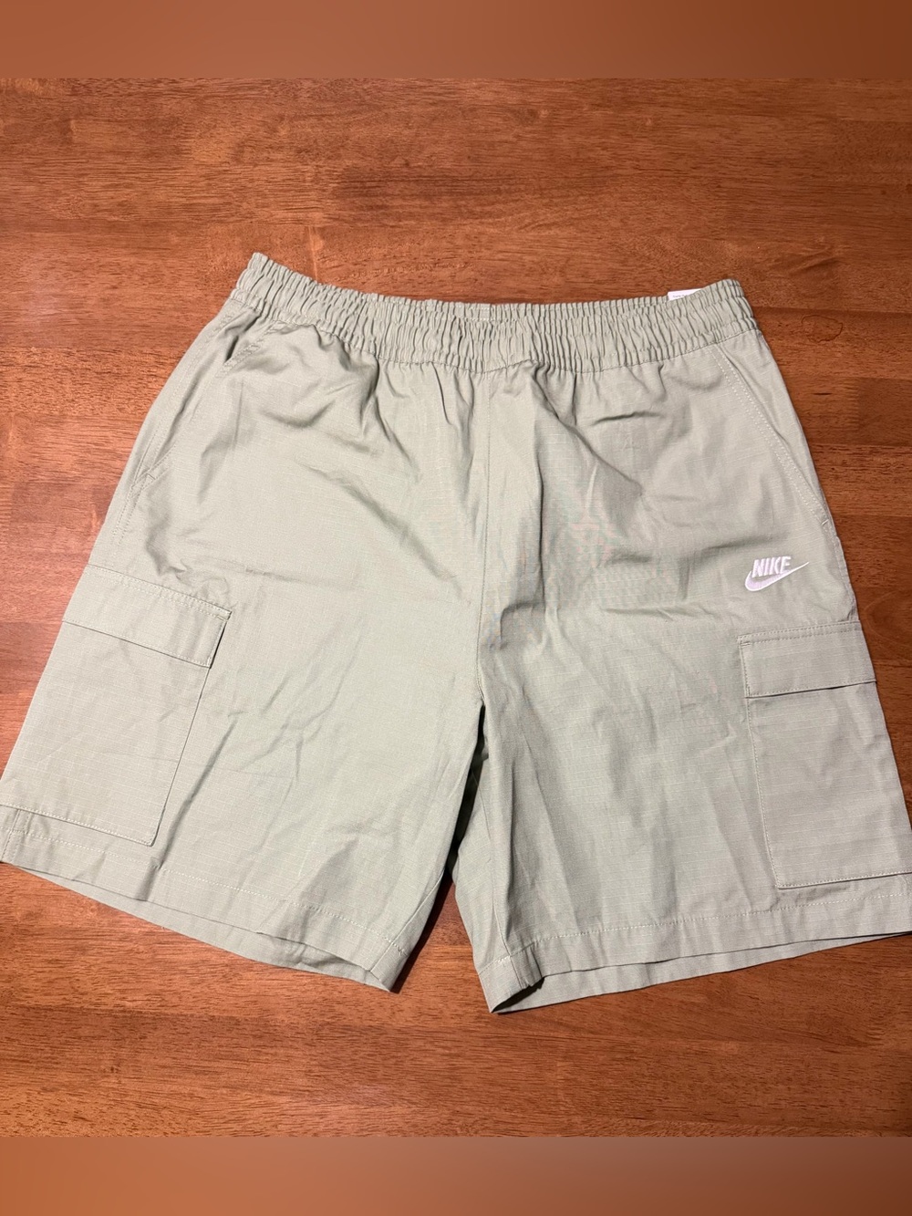 Nike Men's Olive Green Cargo Shorts